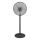 Wentylator stojący VIENTO-R 40W/230V czarny + zdalne sterowanie