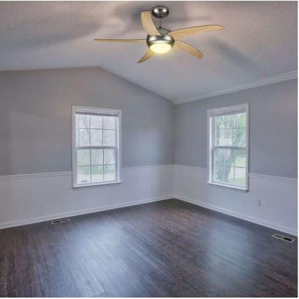 Wentylator sufitowy 2xE27/20W/230V o średnicy 132 cm z pilotem do zdalnego sterowania