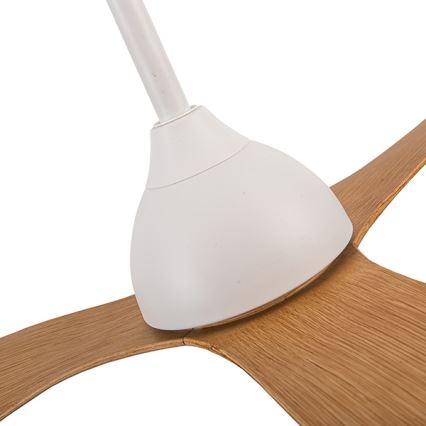 Wentylator sufitowy śr. 132 cm beżowy/biały + pilot zdalnego sterowania