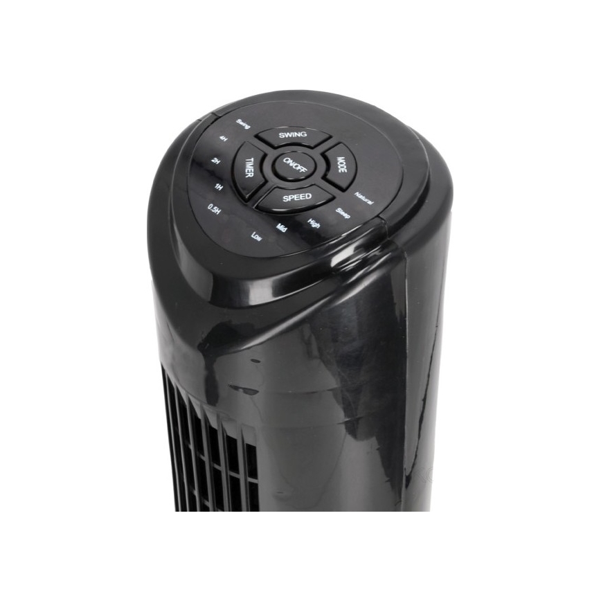 Wentylator wieżowy LISSE 45W/230V 91,4 cm czarny + zdalne sterowanie
