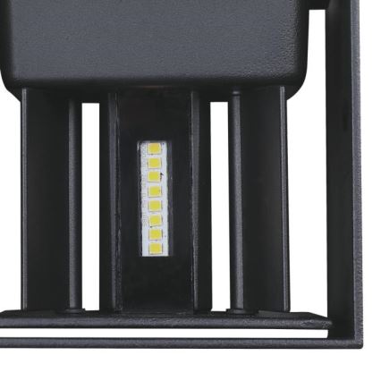 Westinghouse 61149 - LED Kinkiet zewnętrzny FREYA 2xLED/4,5W/230V IP44 czarny