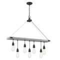 Westinghouse 6116440 - Żyrandol na łańcuchu ASHWOOD 7xE27/60W/230V