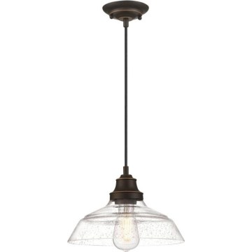 Westinghouse 6116640 - Lampa wisząca na lince IRON HILL 1xE27/60W/230V śr. 28 cm