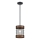 Westinghouse 61179 - Żyrandol na lince LANGSTON 1xE27/60W/230V barnwood