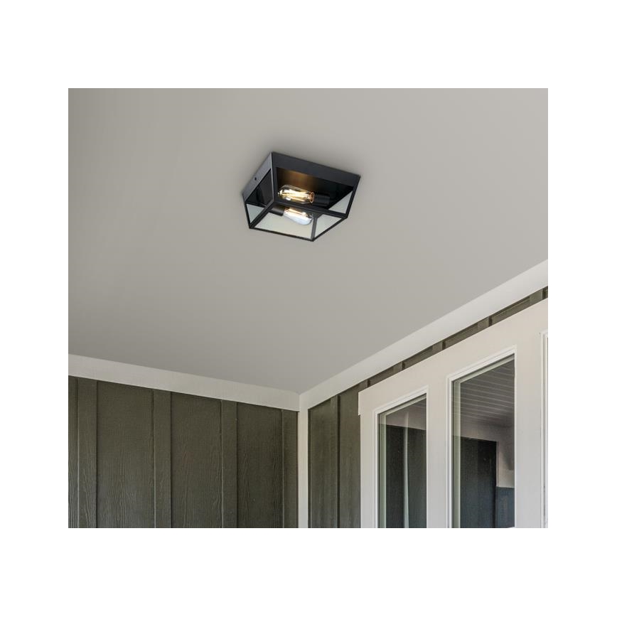 Westinghouse 61219 - Plafon zewnętrzny PETERSON 2xE27/40W/230V IP44
