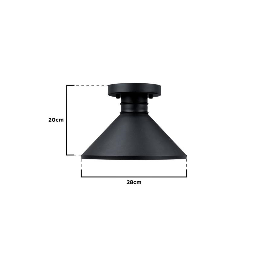 Westinghouse 61238 - Plafon zewnętrzny WALTER 1xE27/60W/230V IP44