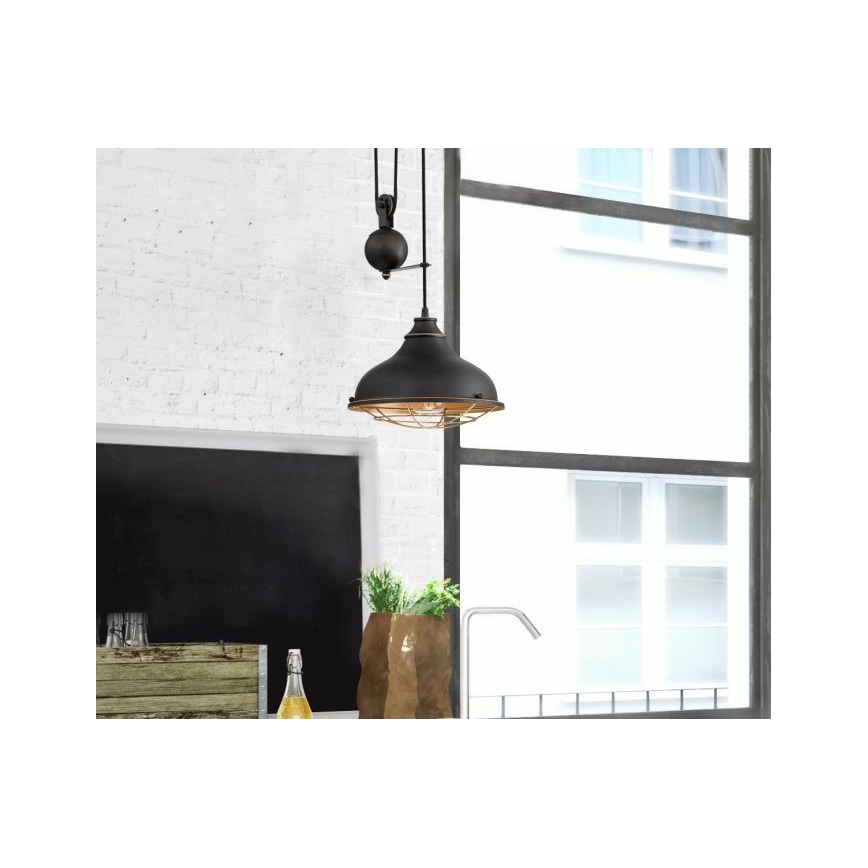 Westinghouse 61249 - Żyrandol na lince CHAVES 1xE27/60W/230V
