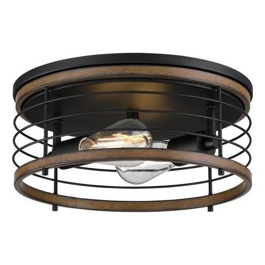 Westinghouse 61250 - Plafon ACKTON 2xE27/60W/230V barnwood