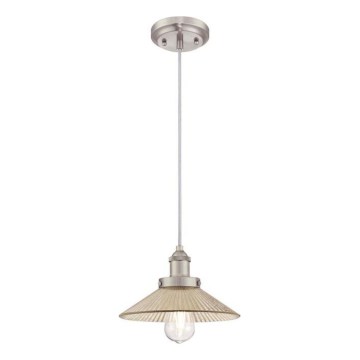 Westinghouse 6338840 - Lampa wisząca na lince BONNIE 1xE27/60W/230V Ø 25 cm