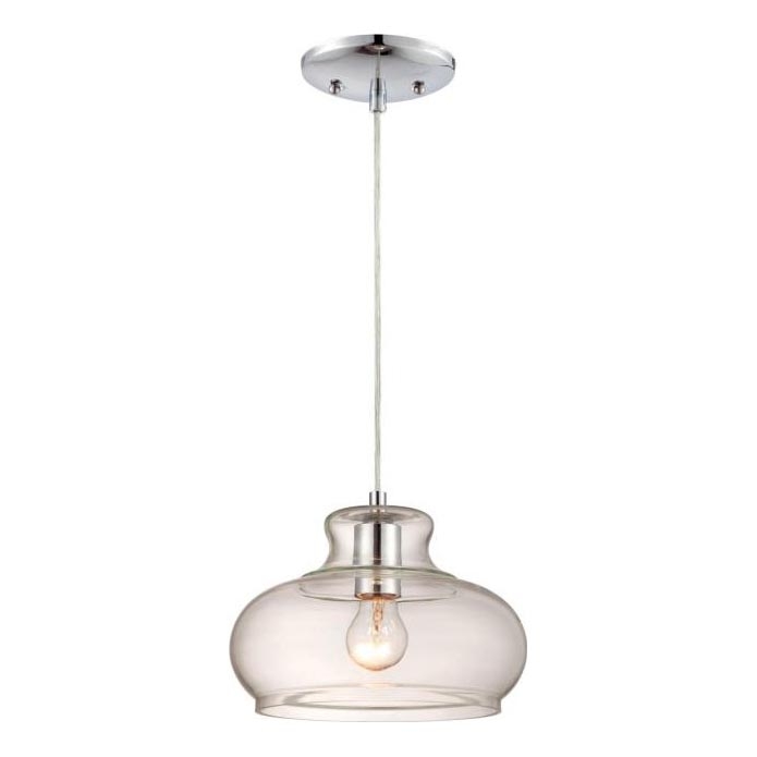 Westinghouse 6345840 - Żyrandol na lince ONELIGHT 1xE27/60W/230V śr. 24 cm