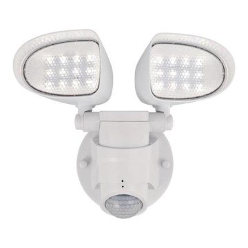 Westinghouse 63642 - Naświetlacz zewnętrzny LED z czujnikiem 2xLED/8,75W/230V IP44