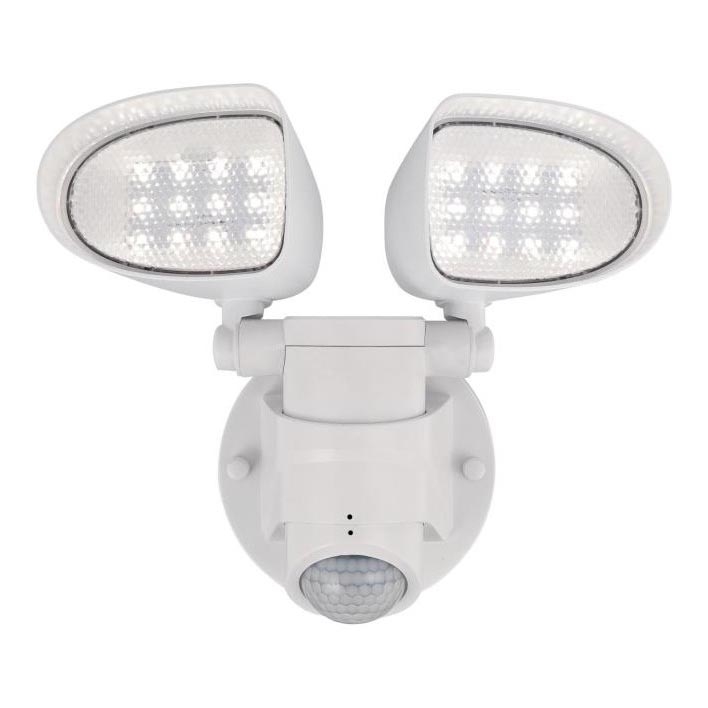 Westinghouse 63642 - Naświetlacz zewnętrzny LED z czujnikiem 2xLED/8,75W/230V IP44