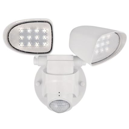 Westinghouse 63642 - Naświetlacz zewnętrzny LED z czujnikiem 2xLED/8,75W/230V IP44