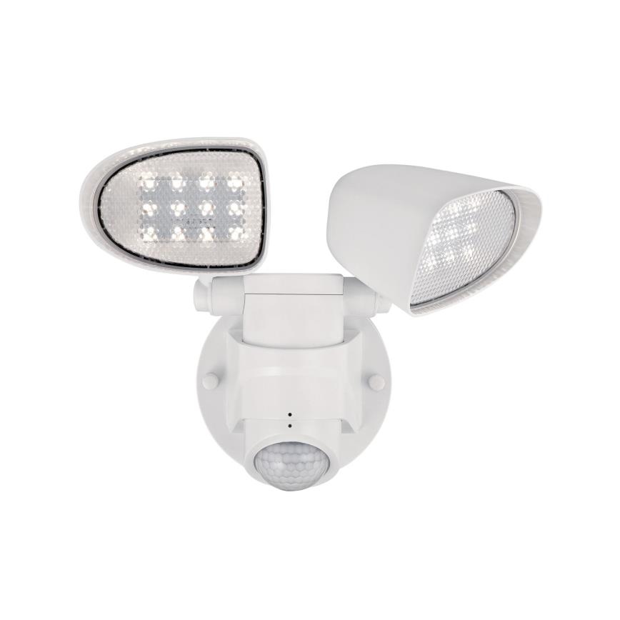 Westinghouse 63642 - Naświetlacz zewnętrzny LED z czujnikiem 2xLED/8,75W/230V IP44