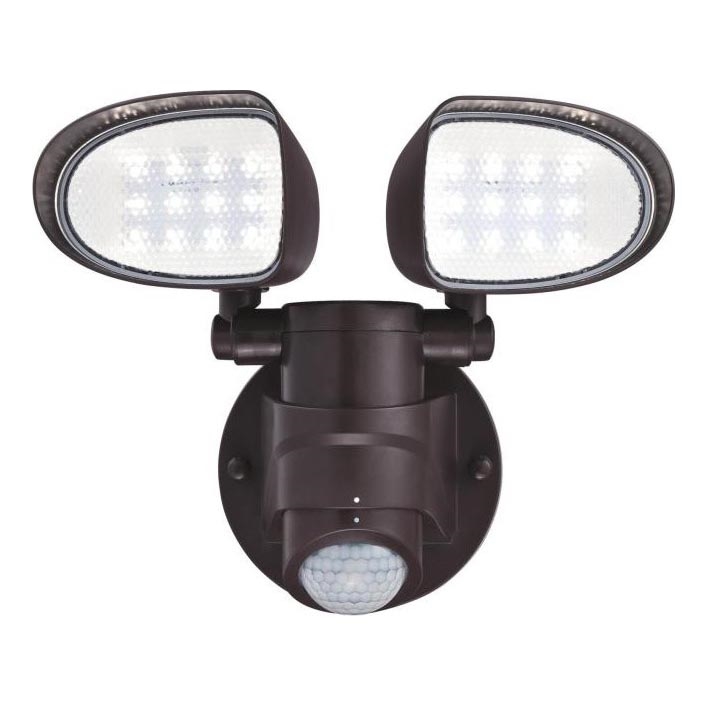 Westinghouse 63643 - Naświetlacz zewnętrzny LED z czujnikiem 2xLED/8,75W/230V IP44