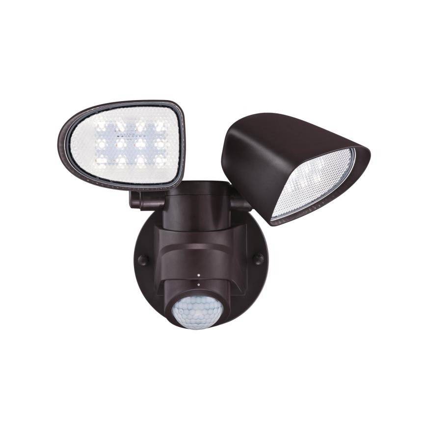 Westinghouse 63643 - Naświetlacz zewnętrzny LED z czujnikiem 2xLED/8,75W/230V IP44