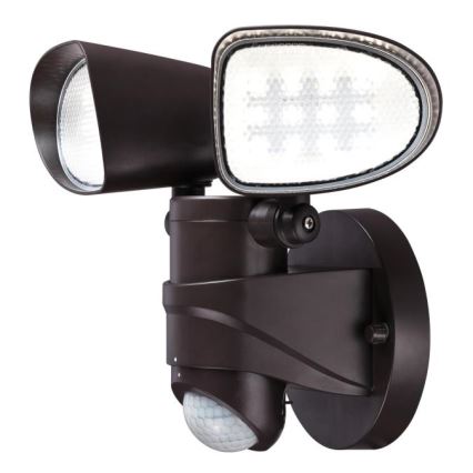 Westinghouse 63643 - Naświetlacz zewnętrzny LED z czujnikiem LED/17,5W/230V IP44