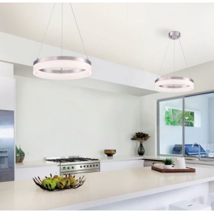 Westinghouse 65755 - Regulowany żyrandol LED na linkach LUCY LED/25W/230V