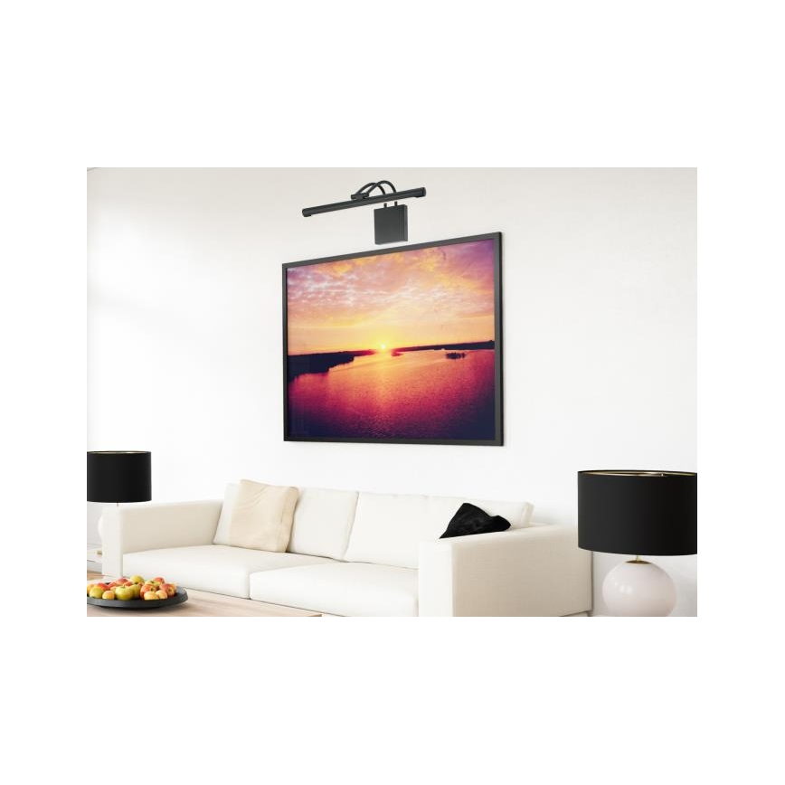 Westinghouse 7501640 - Ściemnialna lampa do obrazów LED/15W/230V czarna