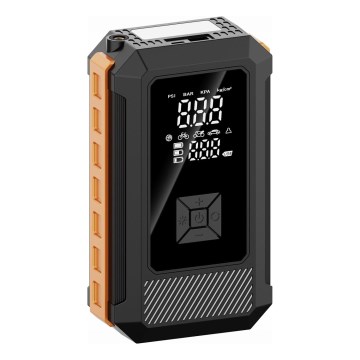 Wielofunkcyjna rozruchowa ładowarka z kompresorem 8000 mAh