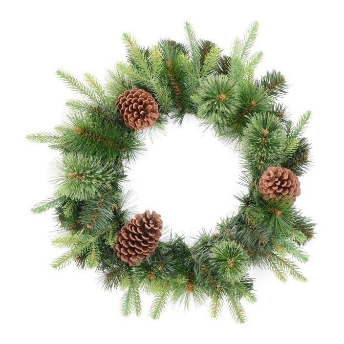 Wieniec świąteczny WREATHS śr. 60 cm