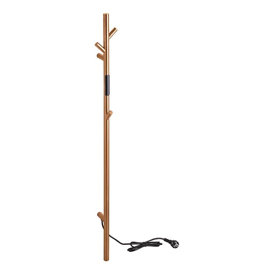 Wieszak na ręczniki 10,3x118 cm stal nierdzewna/miedź