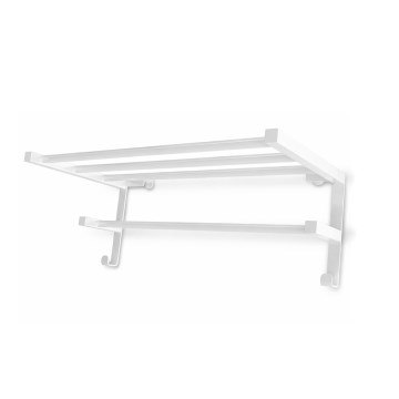 Wieszak na ręczniki na grzejnik łazienkowy HF SHEFFIELD 52x28,4 cm biały