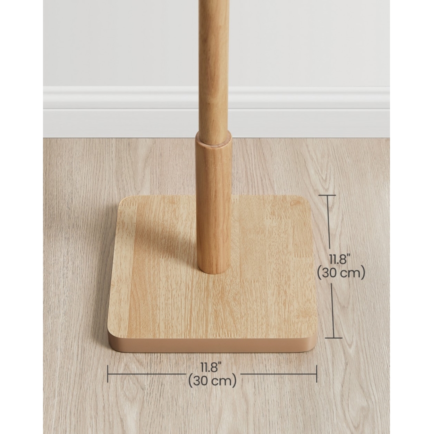 Wieszak stojący LINEA brązowy