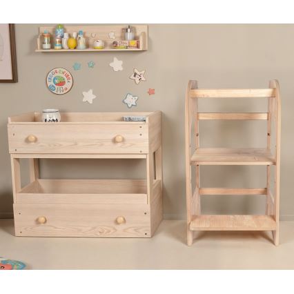 Wieża do nauki 90x50 cm brązowa