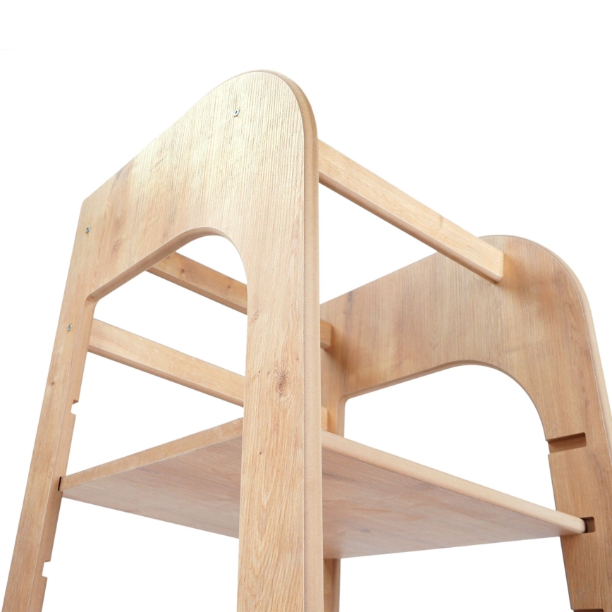 Wieża do nauki 90x50 cm brązowa