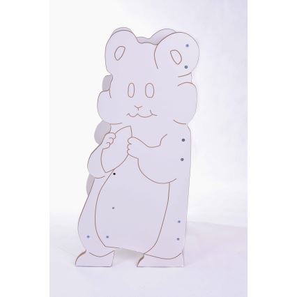 Wieża edukacyjna HAMSTER biała