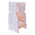 Wieża edukacyjna PANDA biała/klon