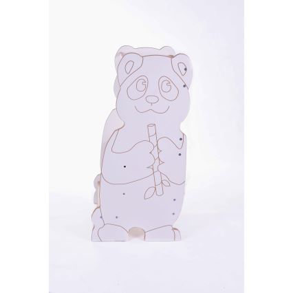 Wieża edukacyjna PANDA biała/klon