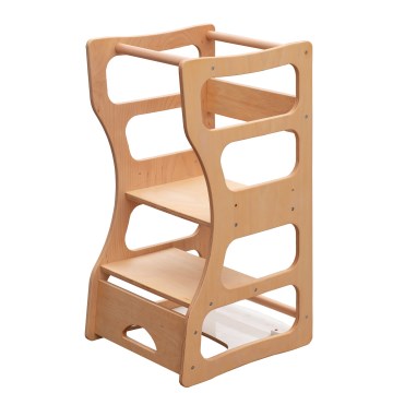 Wieża edukacyjna TWINN 83x45 cm brązowa