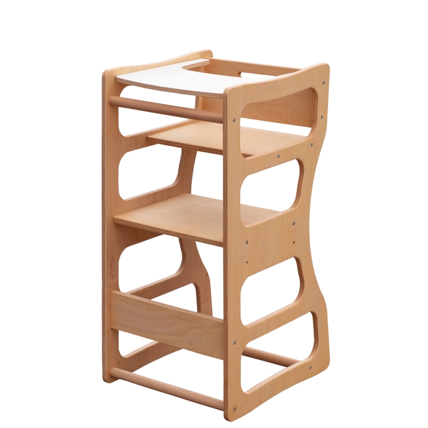 Wieża edukacyjna TWINN 83x45 cm brązowa