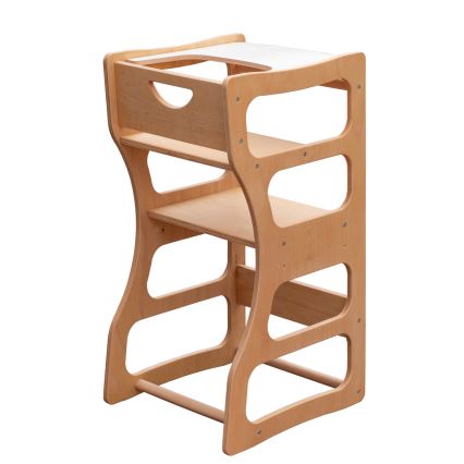 Wieża edukacyjna TWINN 83x45 cm brązowa