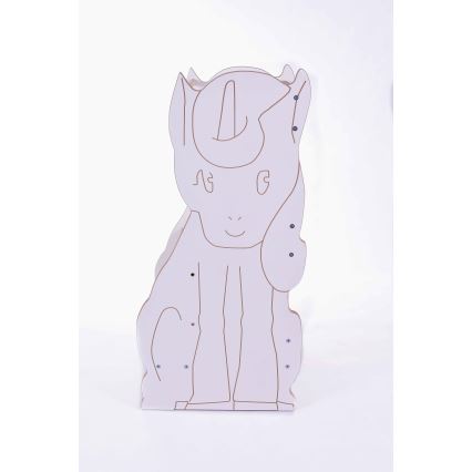 Wieża edukacyjna UNICORN biała/klon