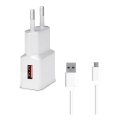 Winner Group- Adapter do szybkiego ładowania 1xUSB-A PD 18W + Kabel USB USB-C / USB-A 1m