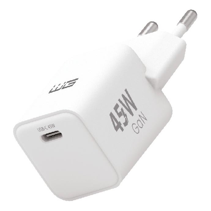 Winner Group - Adapter do szybkiego ładowania 1xUSB-C Power Delivery 45W biały