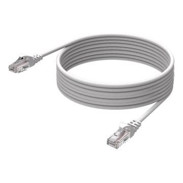 Winner Group - Kabel sieciowy Ethernet RJ45 / RJ45 CAT-6 5m biały