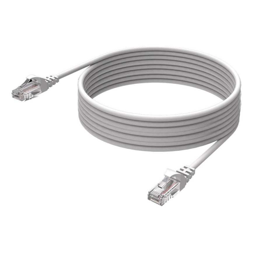 Winner Group - Kabel sieciowy Ethernet RJ45 / RJ45 CAT-6 5m biały