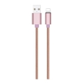 Winner Group - Kabel USB Lightning / USB-A 1m różowy