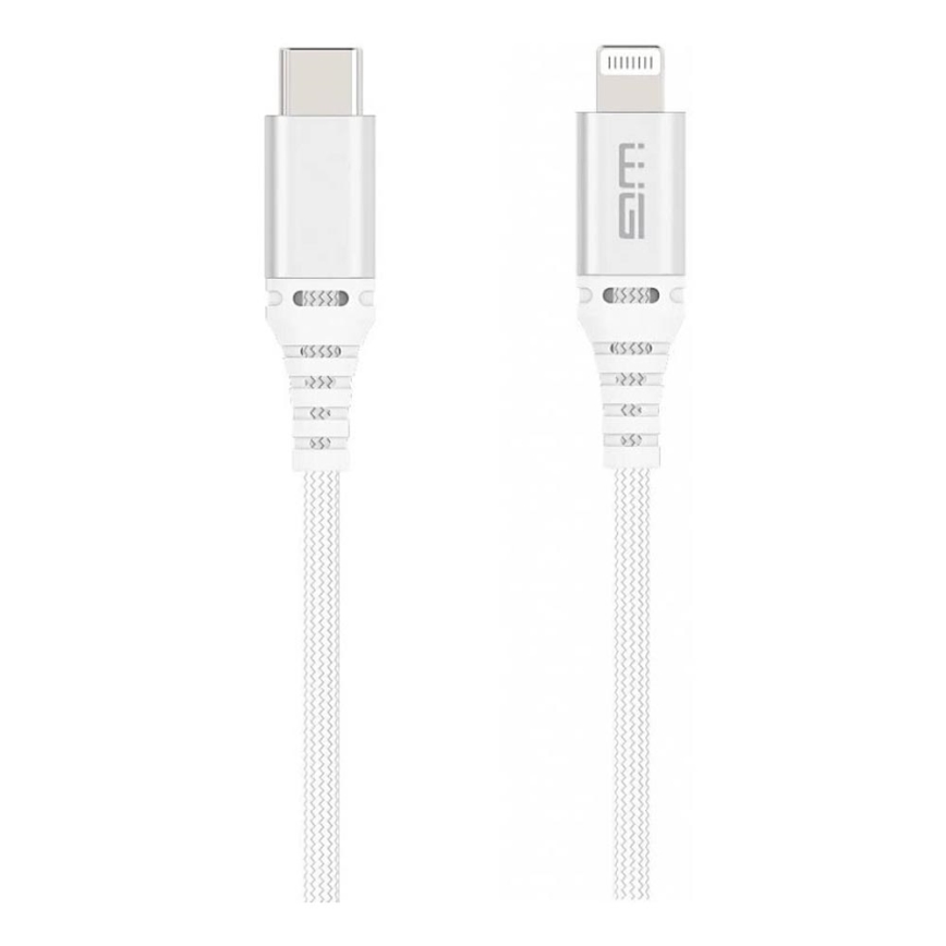 Winner Group - Kabel USB MFI Lightning / USB-C 1m biały