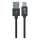 Winner Group - Kabel USB z przedłużonym złączem USB-C / USB-A 60W 1m czarny
