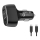 Winner Group - Ładowarka samochodowa 1xUSB-C + 1xUSB-A Power Delivery 63W + Kabel USB USB-C / USB-C 1 m czarny