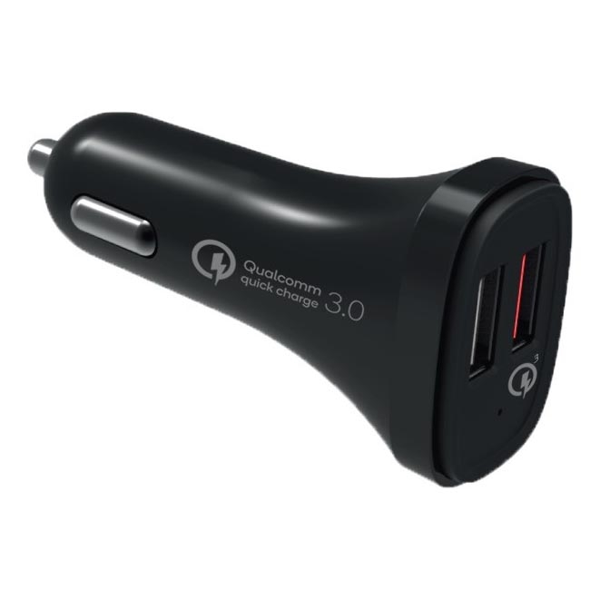 Winner Group - Ładowarka samochodowa 2xUSB-A Power Delivery 30W czarny