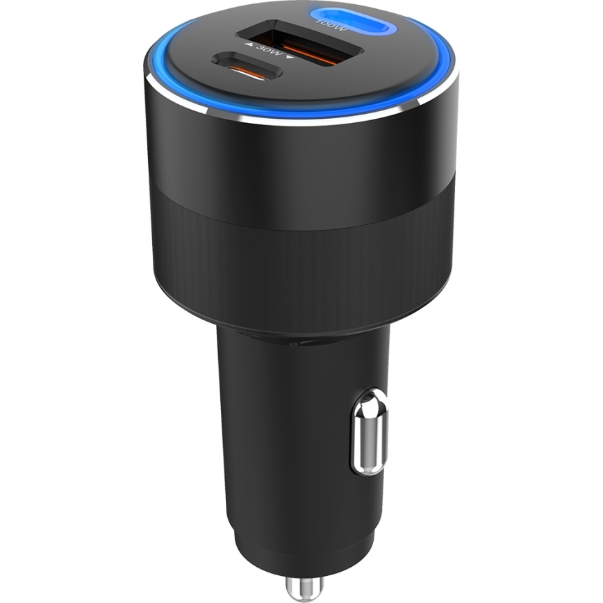Winner Group - Ładowarka samochodowa 2xUSB-C + 1xUSB-A Power Delivery 130W czarny