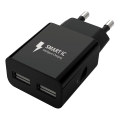 Winner Group - Ładowarka sieciowa 2xUSB-A 12W czarna