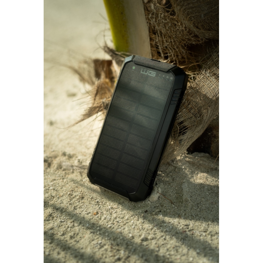 Winner Group - Power Bank z ładowaniem bezprzewodowym i panel solarny 20000 mAh 20W PD