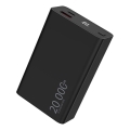 Winner Group - Power bank z wyświetlaczem 20000 mAh 20W Power Delivery czarny
